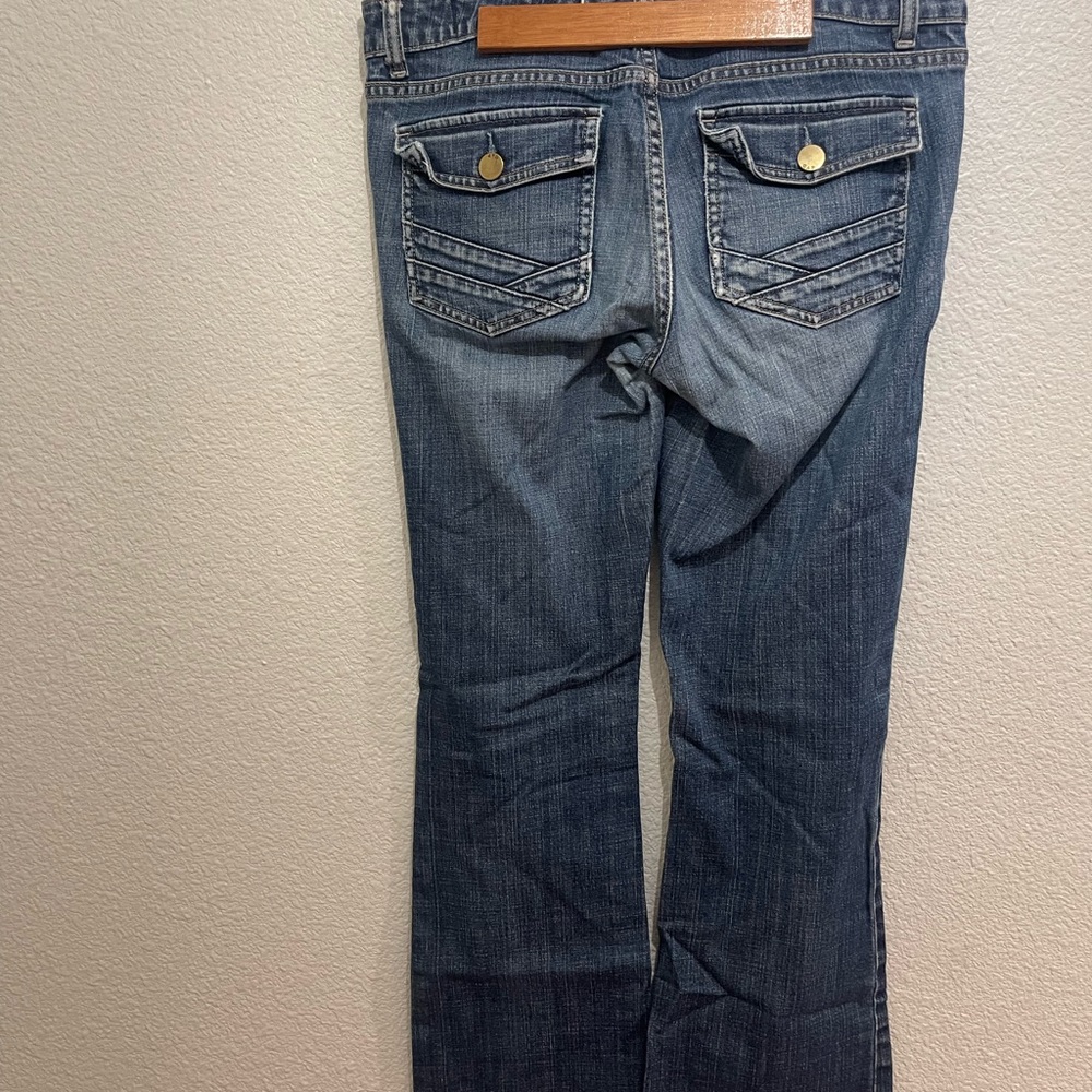 GAP Women's Boot Cut Jeans in Dark Blue